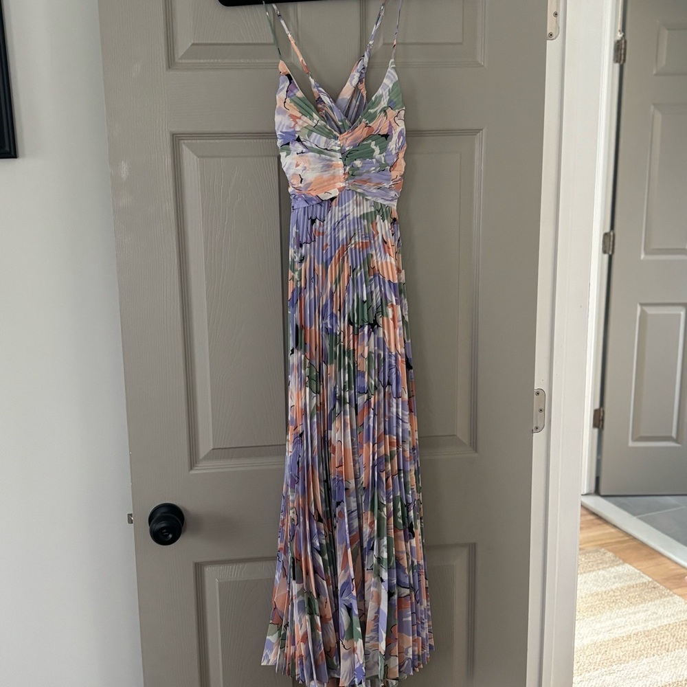 Astr Multicolor Floral Maxi Dress